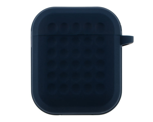 Футляр Silicone Fashion Case with Hook для Airpods 1/2 Колір Black 2020000441847 ma35263_3345608