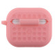 Футляр Silicone Fashion Case with Hook для Airpods 3 Колір Pink 2020000441687 ma35264_3345618