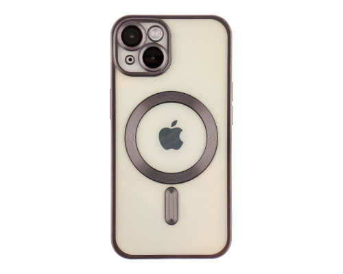 Чохол TPU Metallic Chrome Full Camera with Magsafe для iPhone 16 Колір Chrome Blue 2020000451341 ma36189_3606929