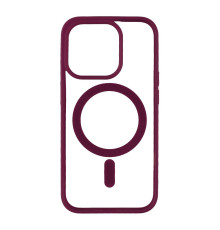 Чохол NEW TPU Color with Magsafe для iPhone 16 Pro Колір Wine Red 2020000457671 ma36456_3608259