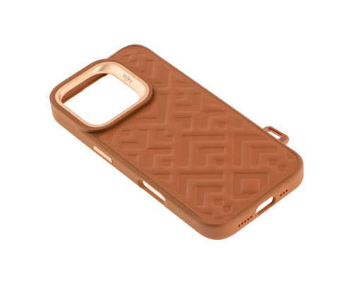 Чохол Kajsa Briquette Collection Rhombus with MagSafe для iPhone 16 Pro Колір Light Grey 2020000457923 ma36172_3606858