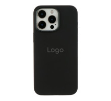 Чохол Silicone Case Metal Buttons (AA) для iPhone 15 Pro Black ma36095_3606645 2020000453116