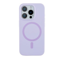 Чохол Glow Silicone Case with Magsafe для iPhone 16 Light purple ma36065_3606280 2020000454267
