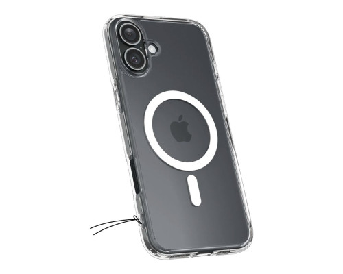 Чохол TPU+PC Spigen Ultra Hybrid with Magsafe для iPhone 16 Колір Transparent 2020000460992 ma35983_3605936