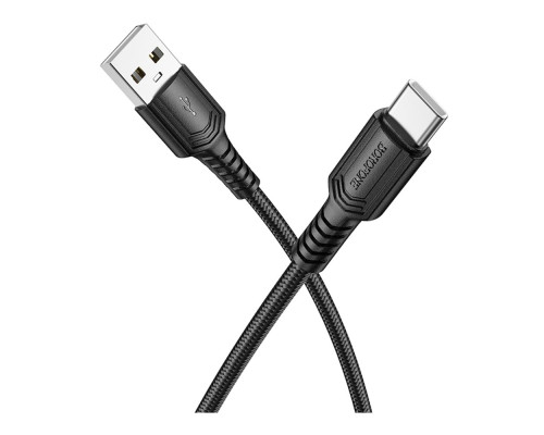 Кабель USB Borofone BX116 Type-C 3A Колір Бiлий 6941991119811 ma37163_3610591