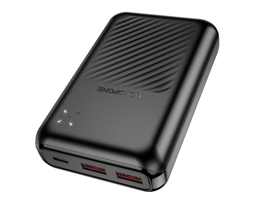 Універсальна Мобільна Батарея Power Bank Borofone BJ30A Starlight 22.5W+PD20W 20000 mAh Колір Чорний 6941991118289 ma36746_3608977