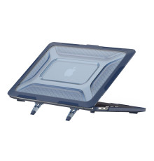 Накладка TPU+PC Hex Shield for MacBook Pro 14" 2025/2024/2023/2021 （A3434/A2442/A2779/A2918/A2992） Колір Dark blue 2020000472841 ma36653_3608810