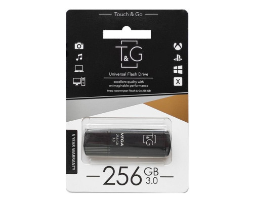USB флеш-накопичувач 3.0 T&G 256gb Vega 121 Колір Чорний 4719303950504 ma37820_3664846