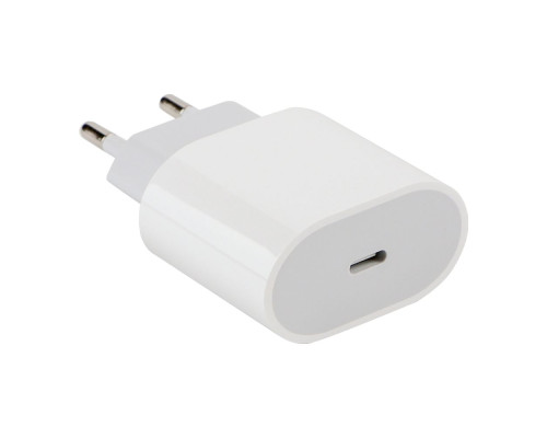 Мережевий Зарядний Пристрій Apple PD 20W iPhone 14 Pro Max 1:1 Колір Бiлий 2020000463764 ma37692_3663832