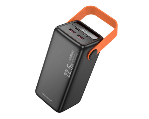 Універсальна Мобільна Батарея Power Bank Borofone BJ66A Magnifico 22.5W+PD20 50000 mAh Колір Чорний 6941991115158 ma36373_3607953
