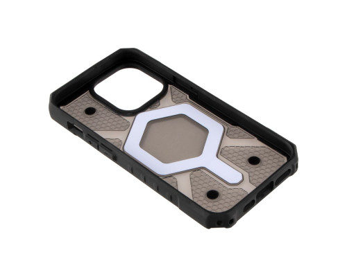 Чохол TPU+PC ArmorHex Magnetic Case для iPhone 15 Pro Колір Transparent Grey 2020000464730 ma37069_3610192