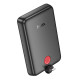 Універсальна Мобільна Батарея Power Bank Hoco J133A Triumph PD20W magnetic with cable(iP) 10000mAh Колір Чорний 6942007633222 ma36644_3608782
