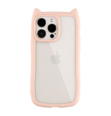 Чохол TPU+PC Cat Ears Case для iPhone 13 Pro Max Колір Pink 2020000470649 ma36932_3609550