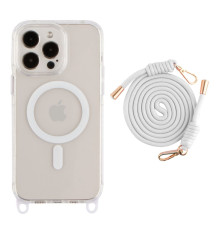 Чохол TPU+PC LanyardCase with MagSafe для iPhone 13 Pro Max Колір White 2020000477419 ma37087_3610269