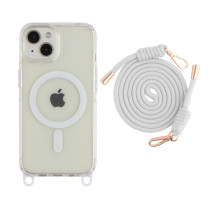 Чохол TPU+PC LanyardCase with MagSafe для iPhone 16 White ma37097_3610352 2020000476917