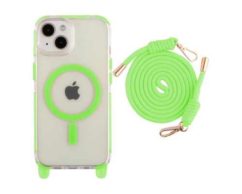Чохол TPU+PC LanyardCase with MagSafe для iPhone 16 Колір White 2020000476917 ma37097_3610352