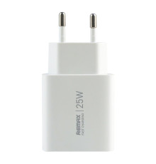 Мережевий Зарядний Пристрій Remax RP-U137 25W 1C Колір Бiлий 6954851212676 ma37763_3664726