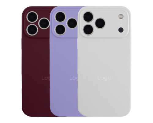 Чохол Silicone Case Full Size with Frame для iPhone 17 Pro Колір 06.Light Pink 2020000493174 ma38004_3667184