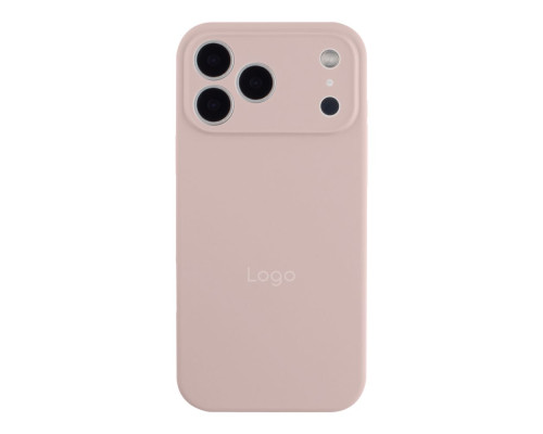Чохол Silicone Case Full Size with Frame для iPhone 17 Pro Колір 06.Light Pink 2020000493174 ma38004_3667184