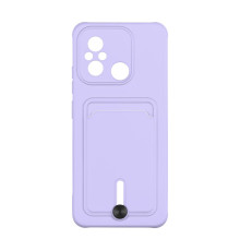 Чохол TPU Colorfull Pocket Card для Xiaomi Redmi 12C Колір 39.Elegant purple 2020000357889