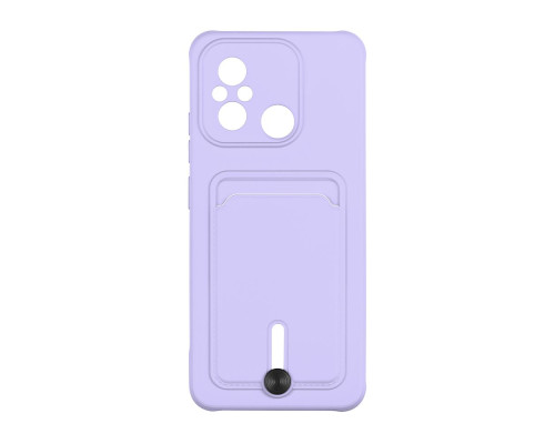 Чохол TPU Colorfull Pocket Card для Xiaomi Redmi 12C Колір 39.Elegant purple 2020000357889