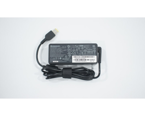 Блок живлення для ноутбука Lenovo 20V, 3.25A, 65W, USB+pin (Square 5 Pin DC Plug), black, RECTANGULAR NBB-68329
