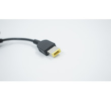 Блок живлення для ноутбука Lenovo 20V, 3.25A, 65W, USB+pin (Square 5 Pin DC Plug), black, RECTANGULAR NBB-68329