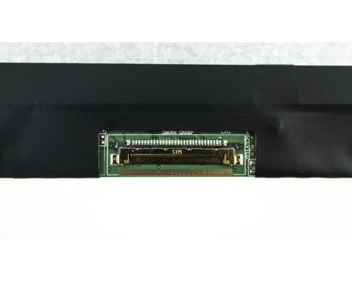 Матриця 13.3 HB133WX1-201 (1366*768, 30pin(eDP), LED, SLIM(планки по боках), матова, роз'єм праворуч знизу) для ноутбука