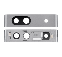 Скло камери Google Pixel 7a з рамкою silver (Original) PLS-00-00115256