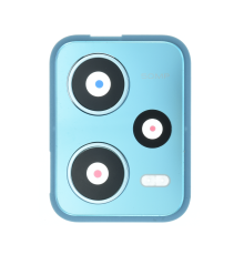 Скло камери Xiaomi Redmi Note 12 Pro 5G з рамкою blue (Original) PLS-00-00119453