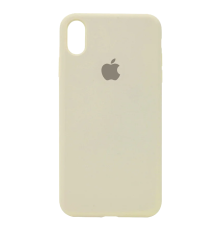 Чохол Silicone Case Full Protective iPhone X(XS) antique white PLS-00-00097607