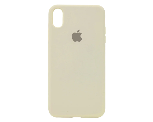 Чохол Silicone Case Full Protective iPhone X(XS) antique white PLS-00-00097607