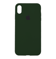 Чохол Silicone Case Full Protective iPhone XR dark green PLS-00-00123160