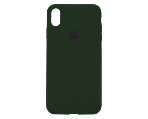 Чохол Silicone Case Full Protective iPhone XR dark green PLS-00-00123160