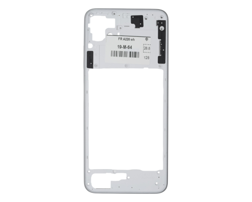 Середня частина корпусу Samsung A226 Galaxy A22 5G (2021) white PLS-00-00105641