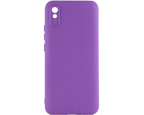 Чохол Silicone Cover Full Camera Xiaomi Redmi 9A purple PLS-00-00117495