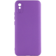 Чохол Silicone Cover Full Camera Xiaomi Redmi 9A purple PLS-00-00117495