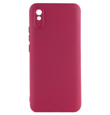 Чохол Silicone Cover Full Camera Xiaomi Redmi 9A marsala PLS-00-00118593