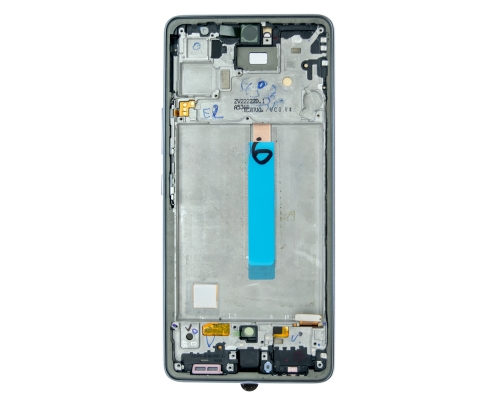 Дисплей Samsung A536 Galaxy A53 (2022) з сенсором та рамкою black (OLED) (Small size) PLS-00-00105698