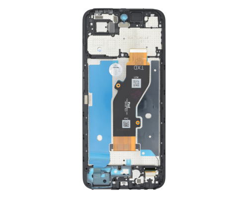 Дисплей Tecno Spark Go 1 з сенсором та рамкою black (ver. TXD) PLS-00-00149818