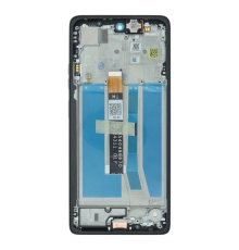 Дисплей Motorola XT2437 Moto G75 з сенсором та рамкою grey (Original) PLS-00-00134969