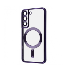 Чохол Fashion Case with MagSafe Full Camera Samsung S901 Galaxy S22 purple PLS-00-00120122