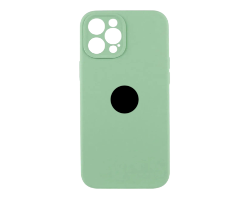 Чохол Silicone Case Full Camera Protective для iPhone 12 Pro pistachio PLS-00-00155379
