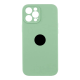 Чохол Silicone Case Full Camera Protective для iPhone 12 Pro pistachio PLS-00-00155379