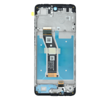 Дисплей Motorola XT2421-13 Moto E14 з сенсором та рамкою black (Original) PLS-00-00128045