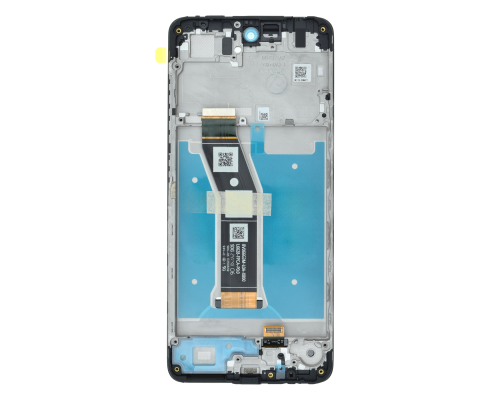 Дисплей Motorola XT2421-13 Moto E14 з сенсором та рамкою black (Original) PLS-00-00128045