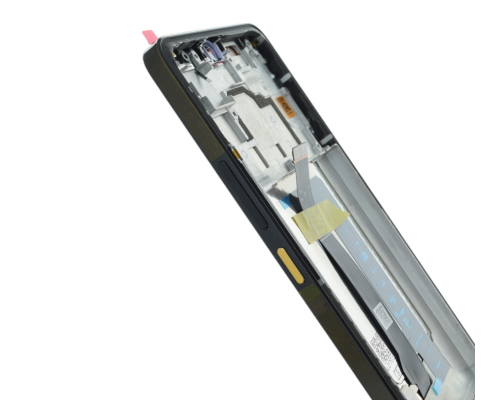 Дисплей Xiaomi Poco X6 Pro 5G з сенсором та рамкою yellow (Original) PLS-00-00136539