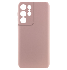 Чохол Silicone Cover Full Camera Samsung G998 Galaxy S21 Ultra pink sand PLS-00-00118364