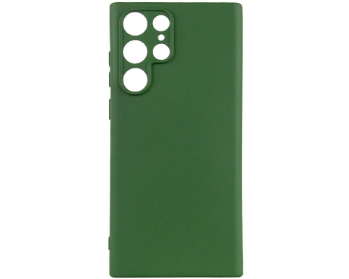 Чохол Silicone Cover Full Camera Samsung S928 Galaxy S24 Ultra dark green PLS-00-00118419