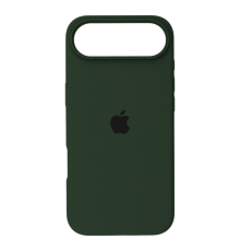 Чохол Silicone Case Full Protective iPhone 17 Air dark green (УЦІНКА) PLS-00-00147657